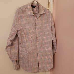 Dress Shirt Pink/White